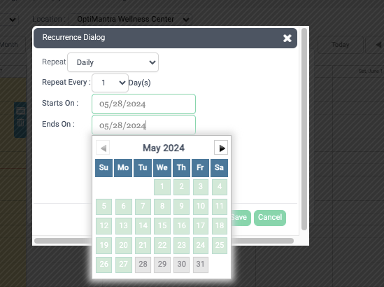 A screenshot of a calendar

Description automatically generated